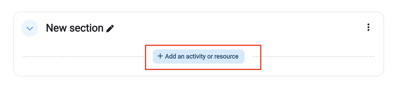 Actibity and Resources
